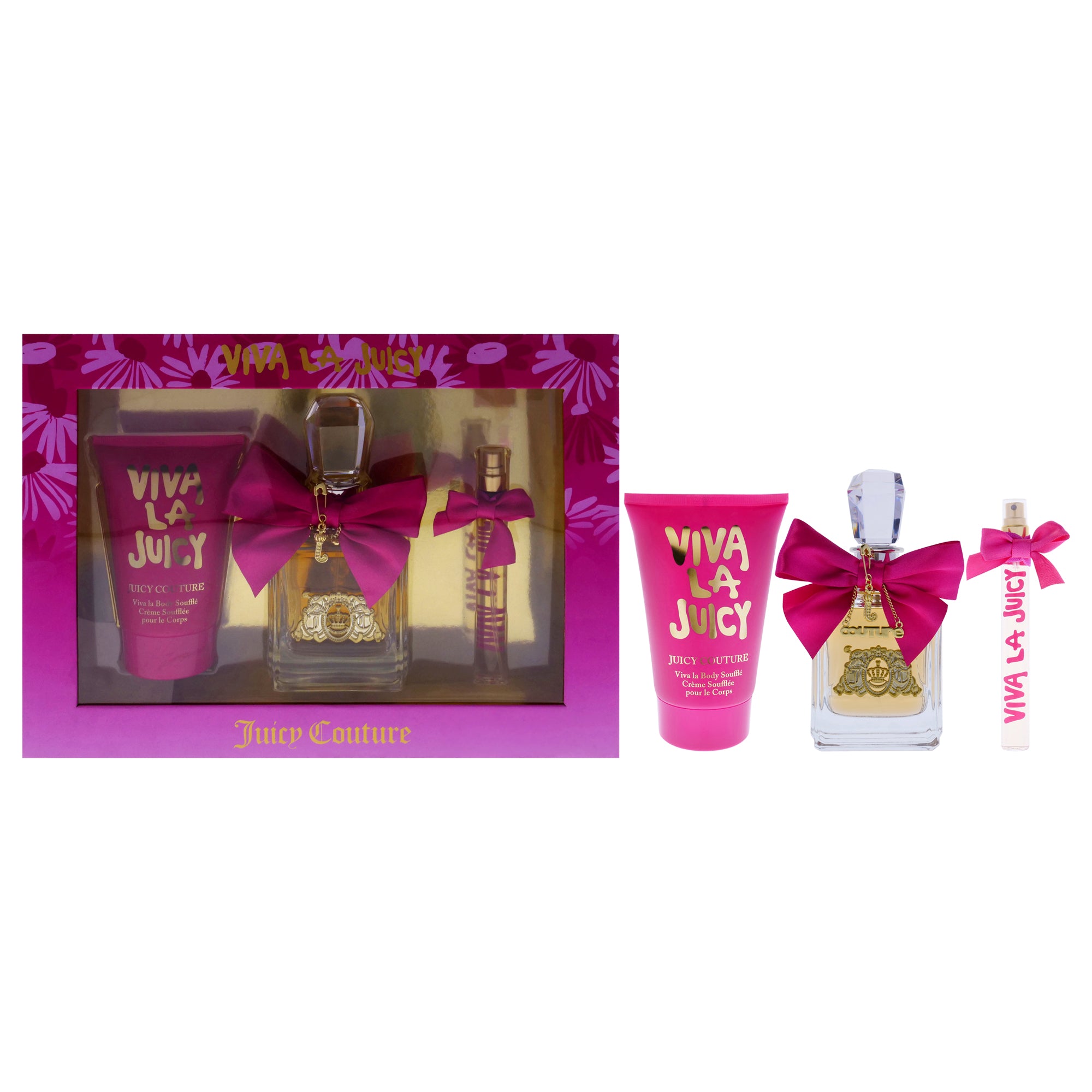 Juicy Couture Viva La Juicy 3 Pc Gift Set-Thefragrancemart.com
