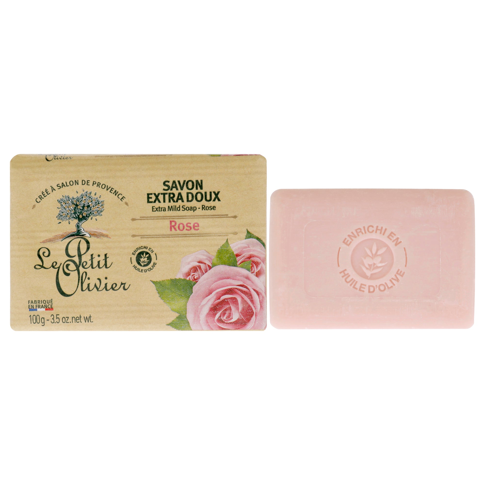 Le Petit Olivier Extra Mild Soap - Rose -Thefragrancemart.com