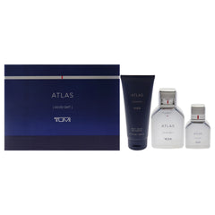 Tumi Atlas 3 Pc Gift Set-Thefragrancemart.com