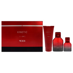 Tumi Kinetic 3 Pc Gift Set-Thefragrancemart.com