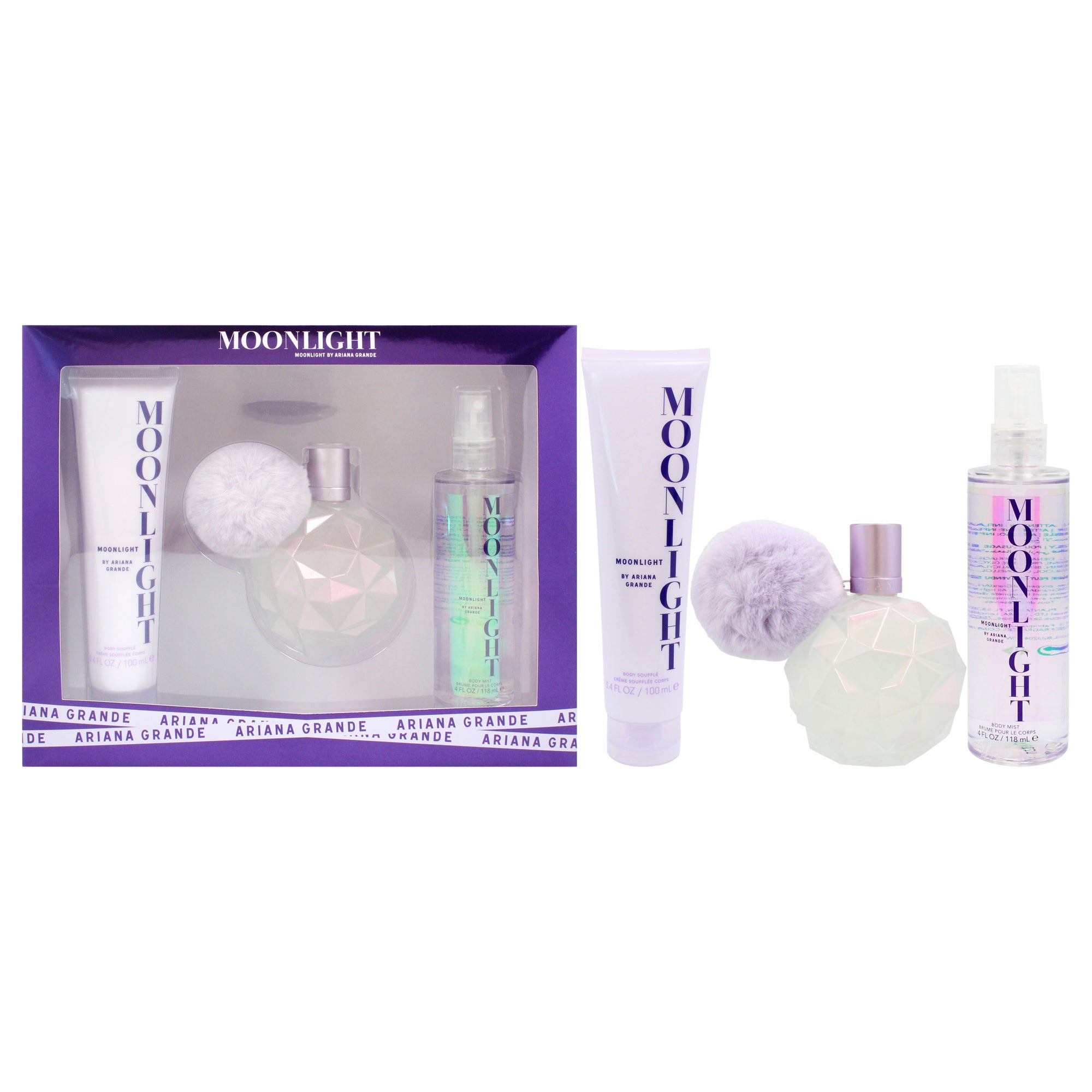 Ariana Grande Moonlight 3 Pc Gift Set-Thefragrancemart.com