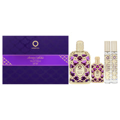 Orientica Velvet Gold 4 Pc Gift Set-Thefragrancemart.com