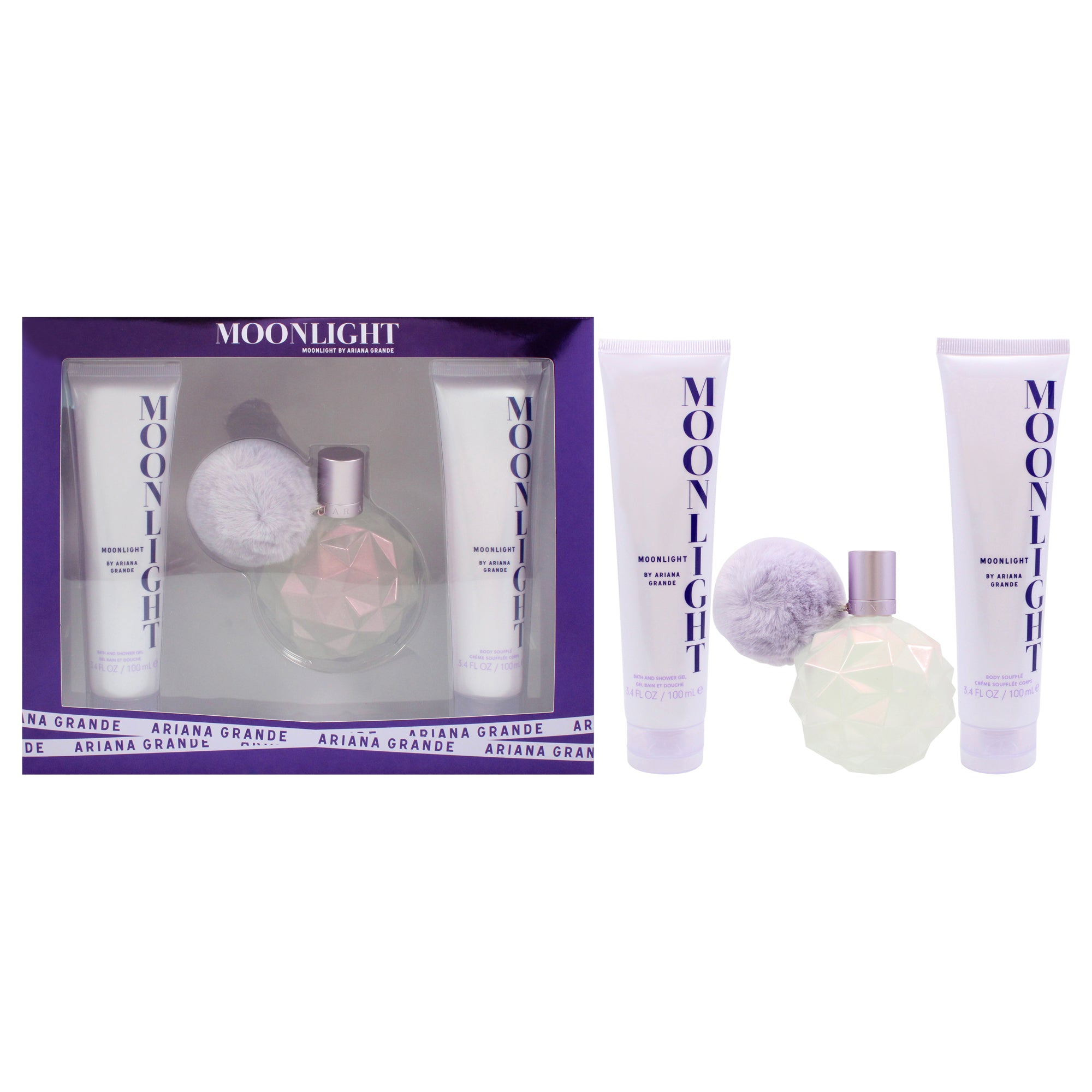 Ariana Grande Moonlight 3 Pc Gift Set-Thefragrancemart.com