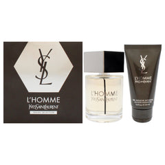 Yves Saint Laurent LHomme 2 Pc Gift Set-Thefragrancemart.com