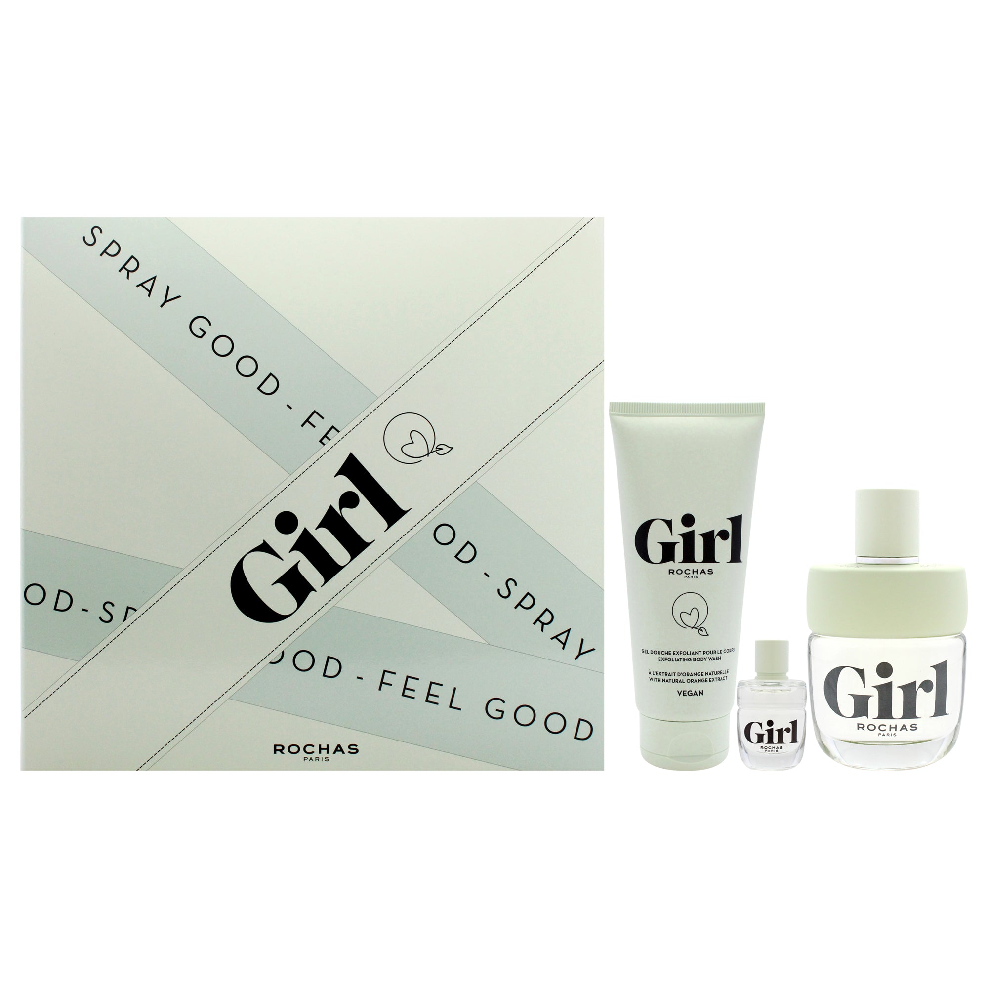 Rochas Girl 3 Pc Gift Set-Thefragrancemart.com