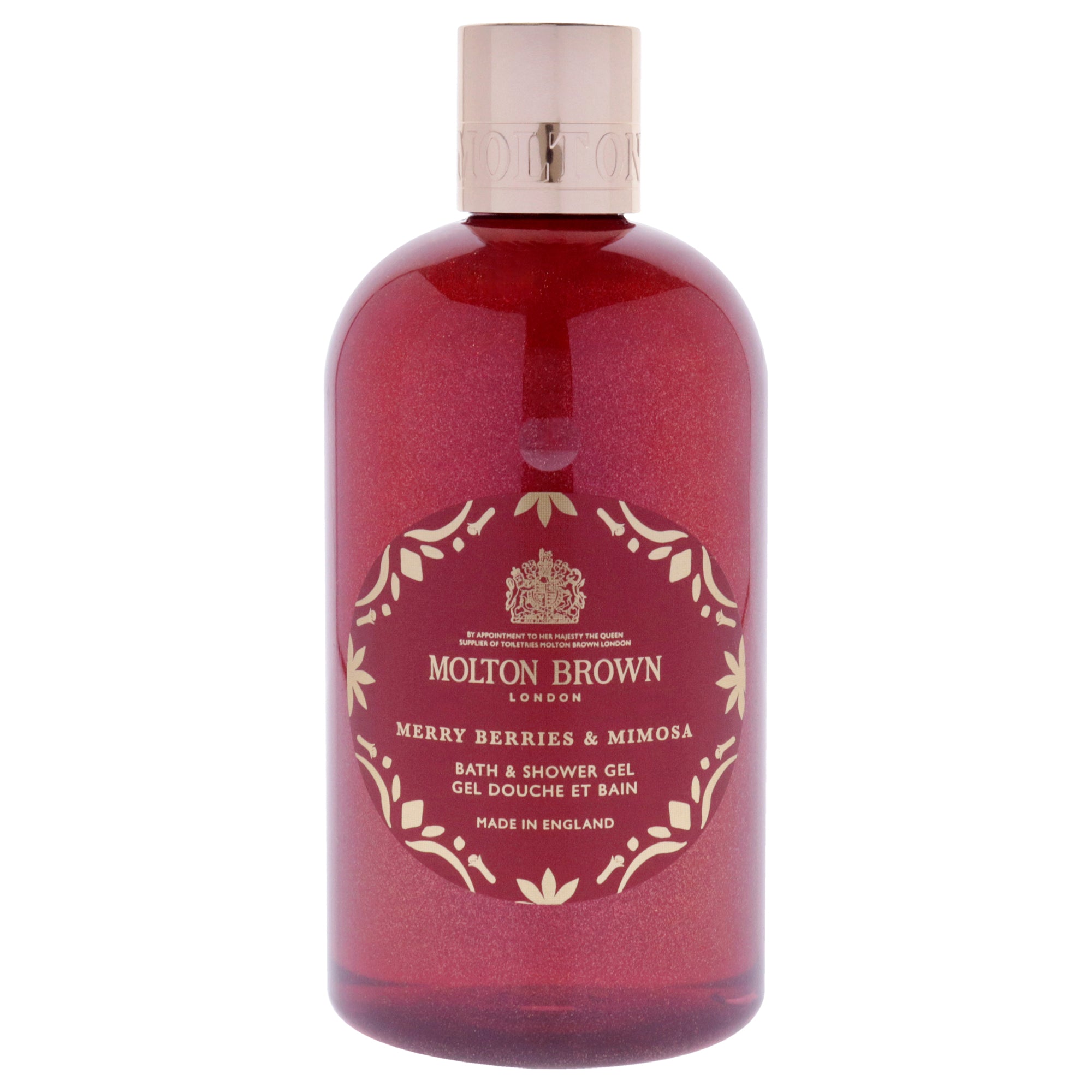 Molton Brown Merry Berries and Mimosa Bath and Shower Gel -Thefragrancemart.com