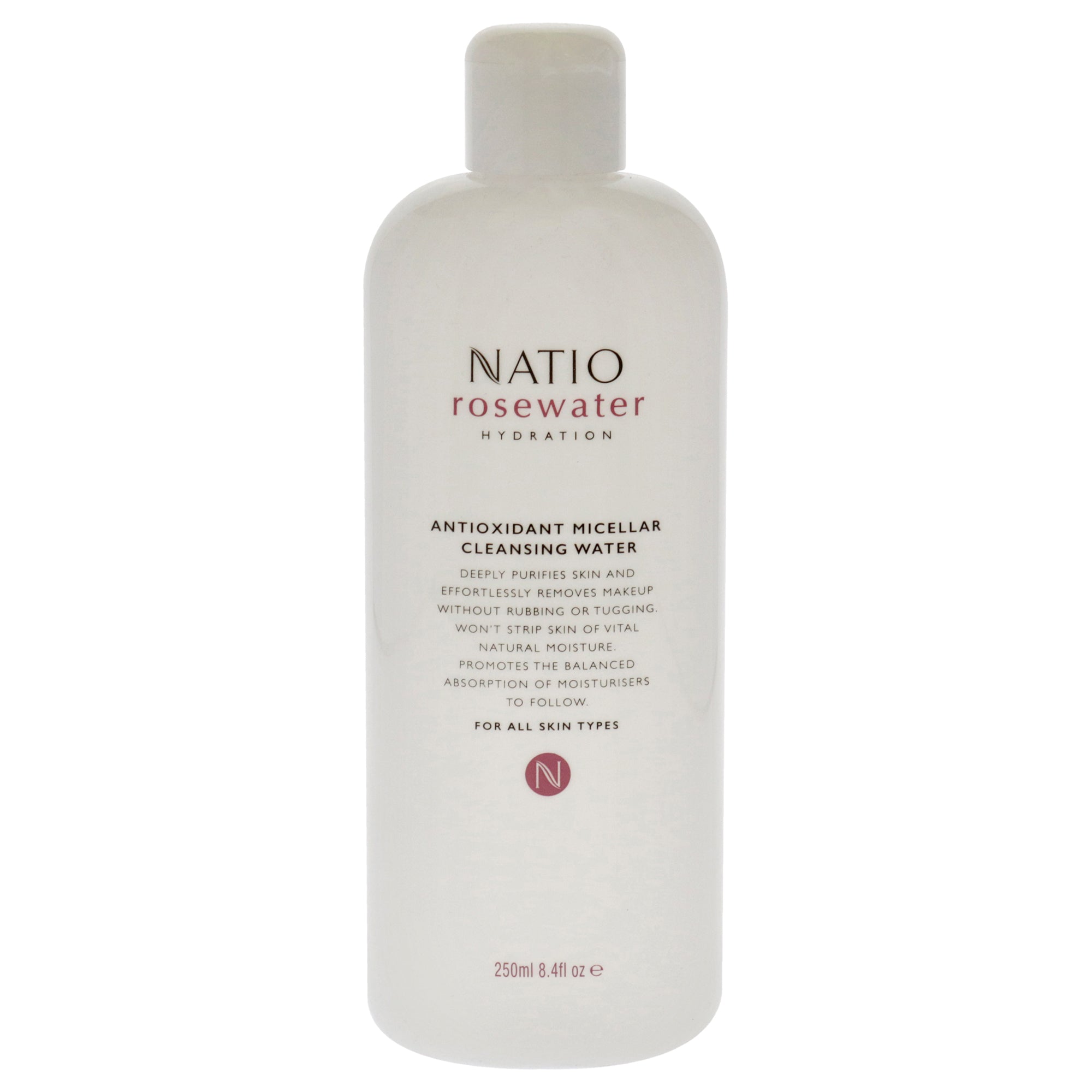 Natio Rosewater Antioxidant Micellar Cleansing Water -Thefragrancemart.com
