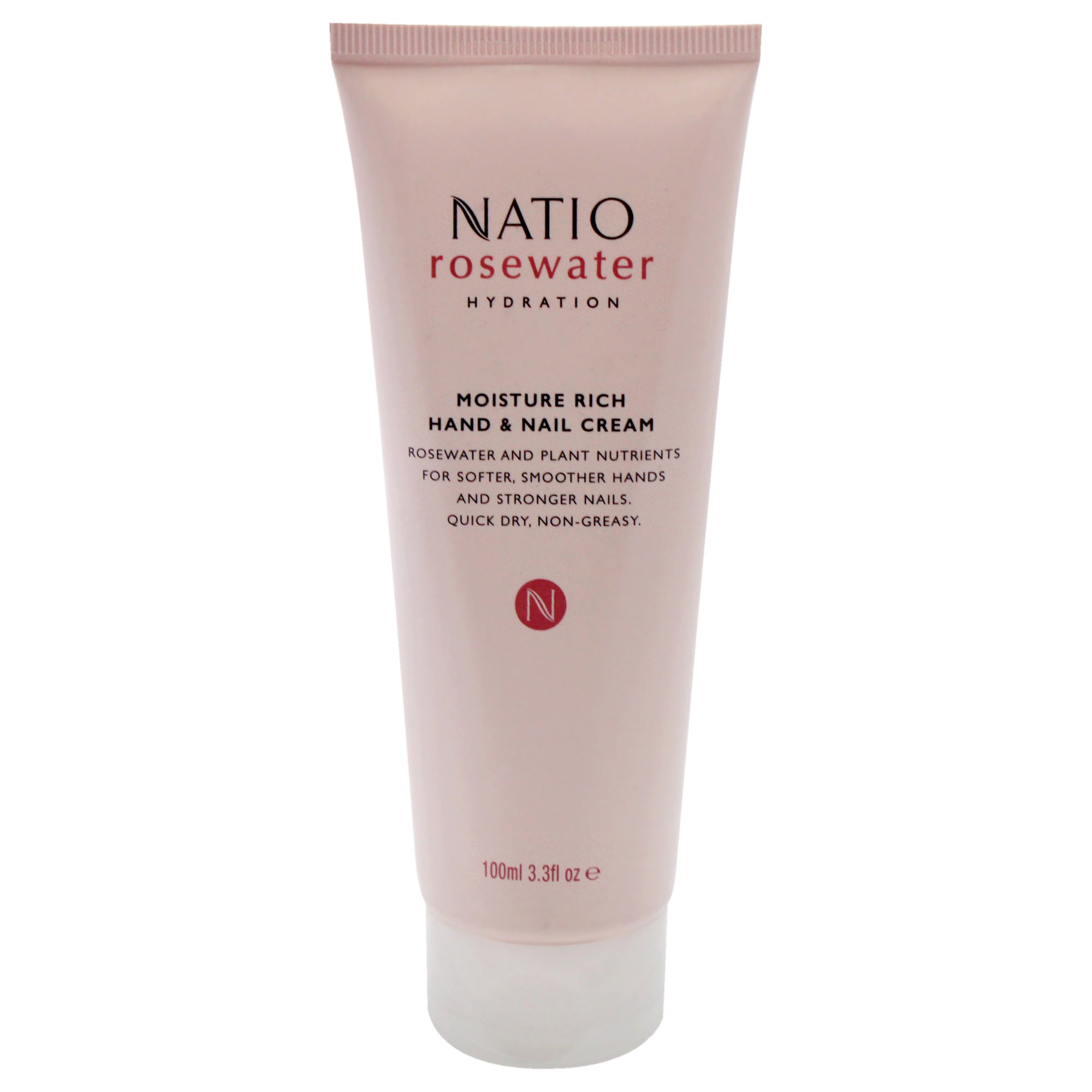 Natio Rosewater Hydration Moisture Rich Hand and Nail Cream -Thefragrancemart.com