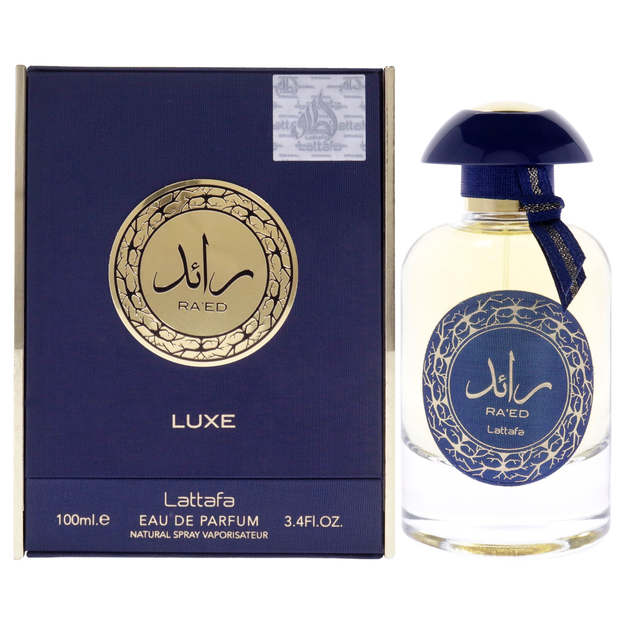 Lattafa Raed Luxe Gold Eau De Parfum-Thefragrancemart.com