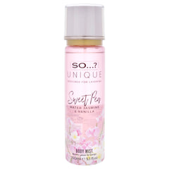 So…? Unique Body Mist - Sweet Pea -Thefragrancemart.com
