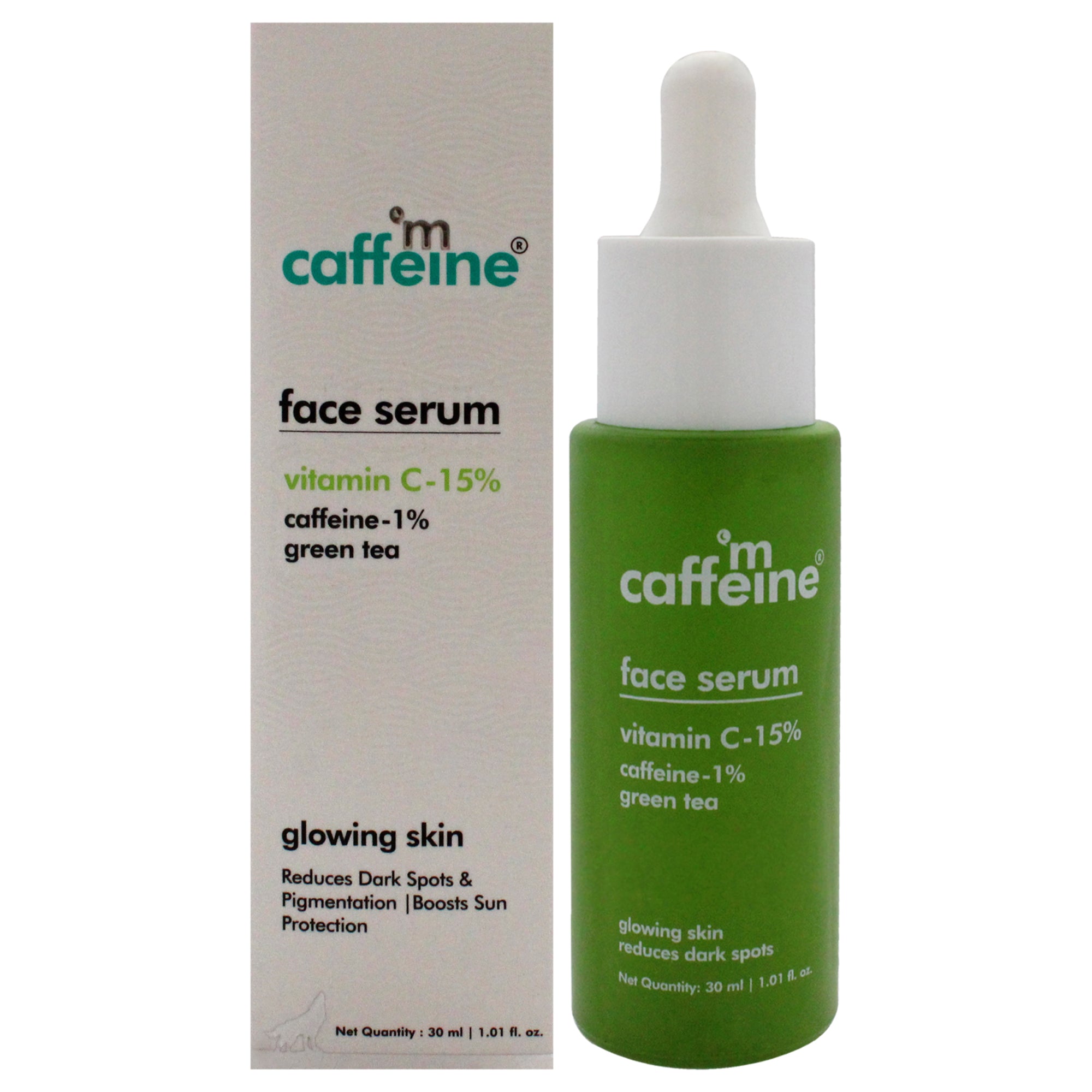 mCaffeine Face Serum with Vitamin C 15 Percent -Thefragrancemart.com