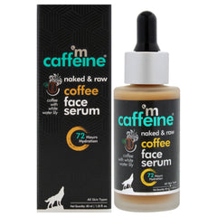 mCaffeine Naked and Raw Coffee Face Serum - Coffe-Water Lily -Thefragrancemart.com