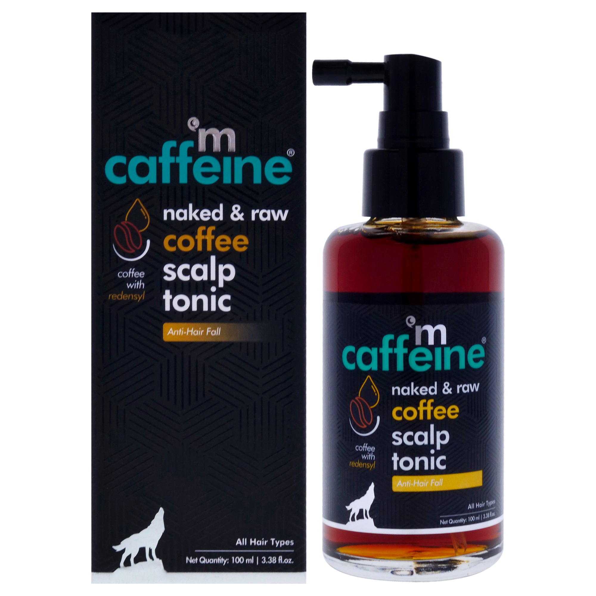 mCaffeine Naked and Raw Coffee Scalp Tonic -Thefragrancemart.com