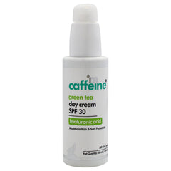 mCaffeine Green Tea Day Cream Hyaluronic Acid SPF 30 -Thefragrancemart.com