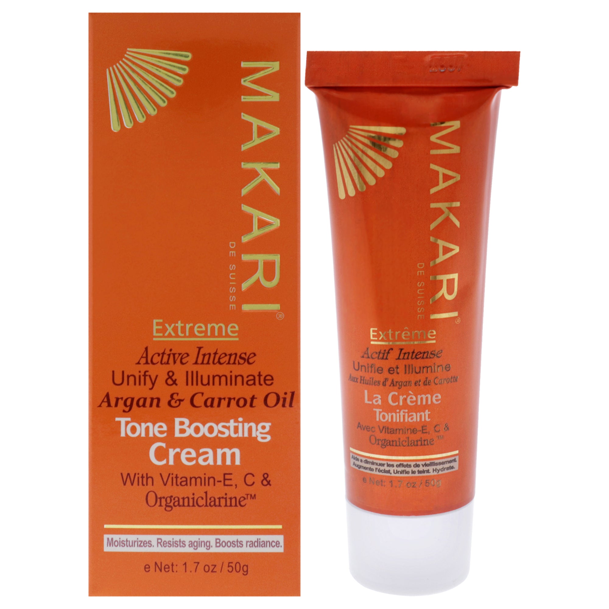Makari Extreme Argan and Carrot Tone Boosting Cream -Thefragrancemart.com