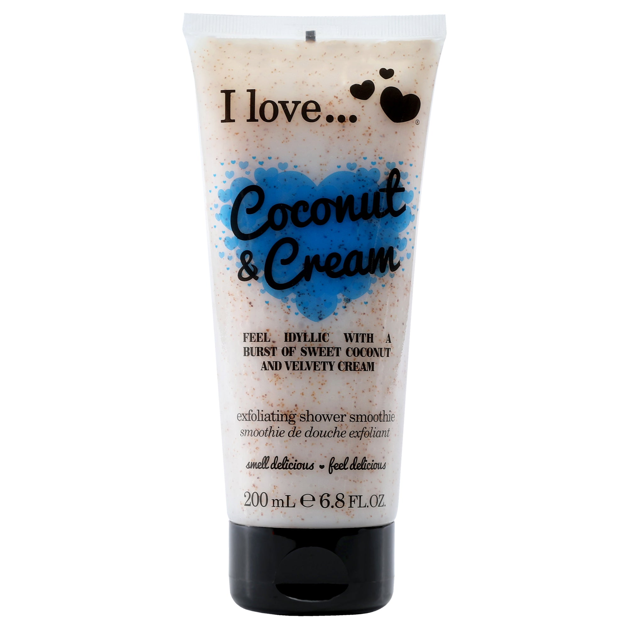 I Love Cosmetics Exfoliating Shower Smoothie - Coconut and Cream -Thefragrancemart.com
