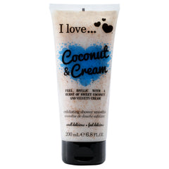 I Love Cosmetics Exfoliating Shower Smoothie - Coconut and Cream -Thefragrancemart.com