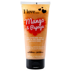 I Love Cosmetics Exfoliating Shower Smoothie - Mango and Papaya -Thefragrancemart.com