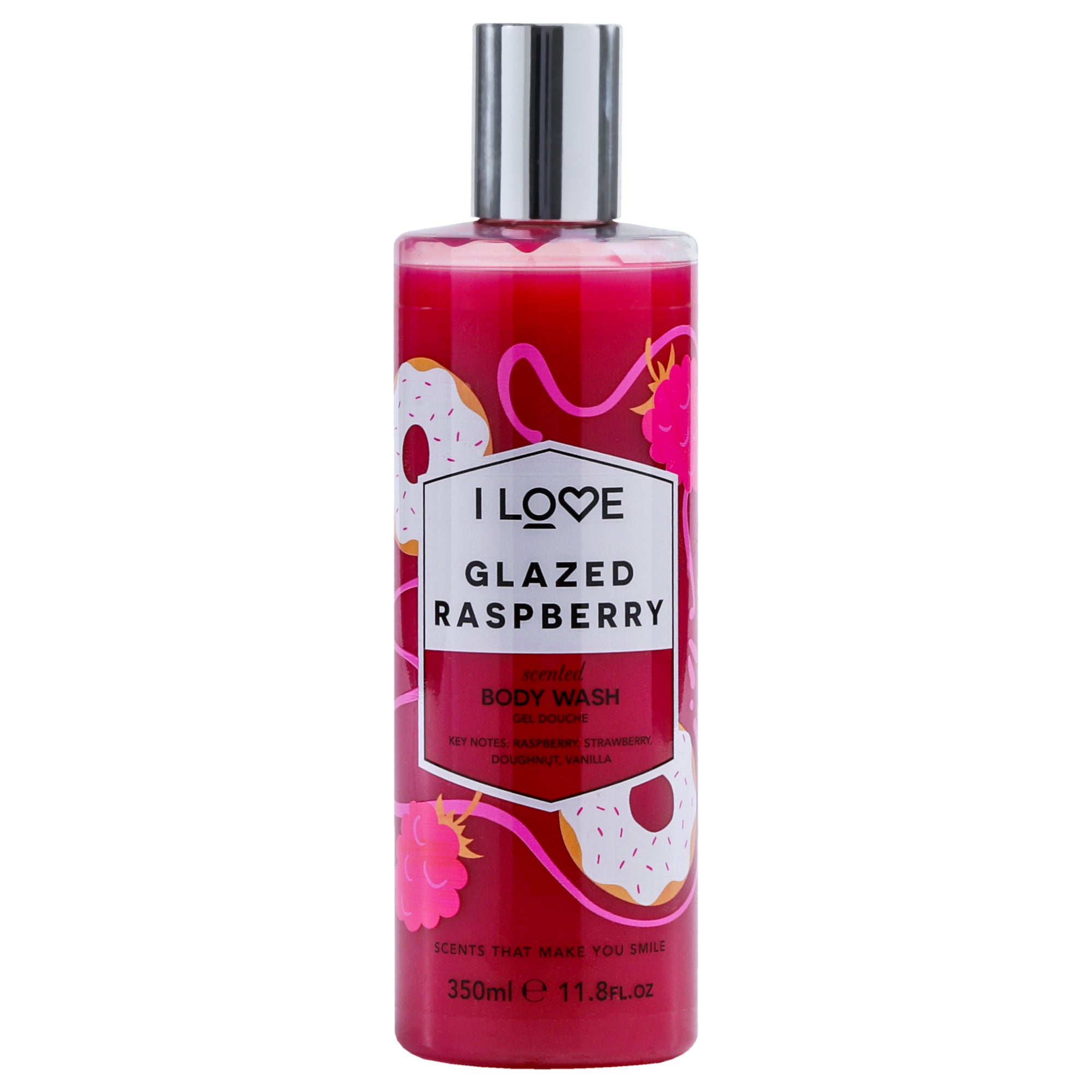 I Love Cosmetics Scented Body Wash - Glazed Raspberry -Thefragrancemart.com