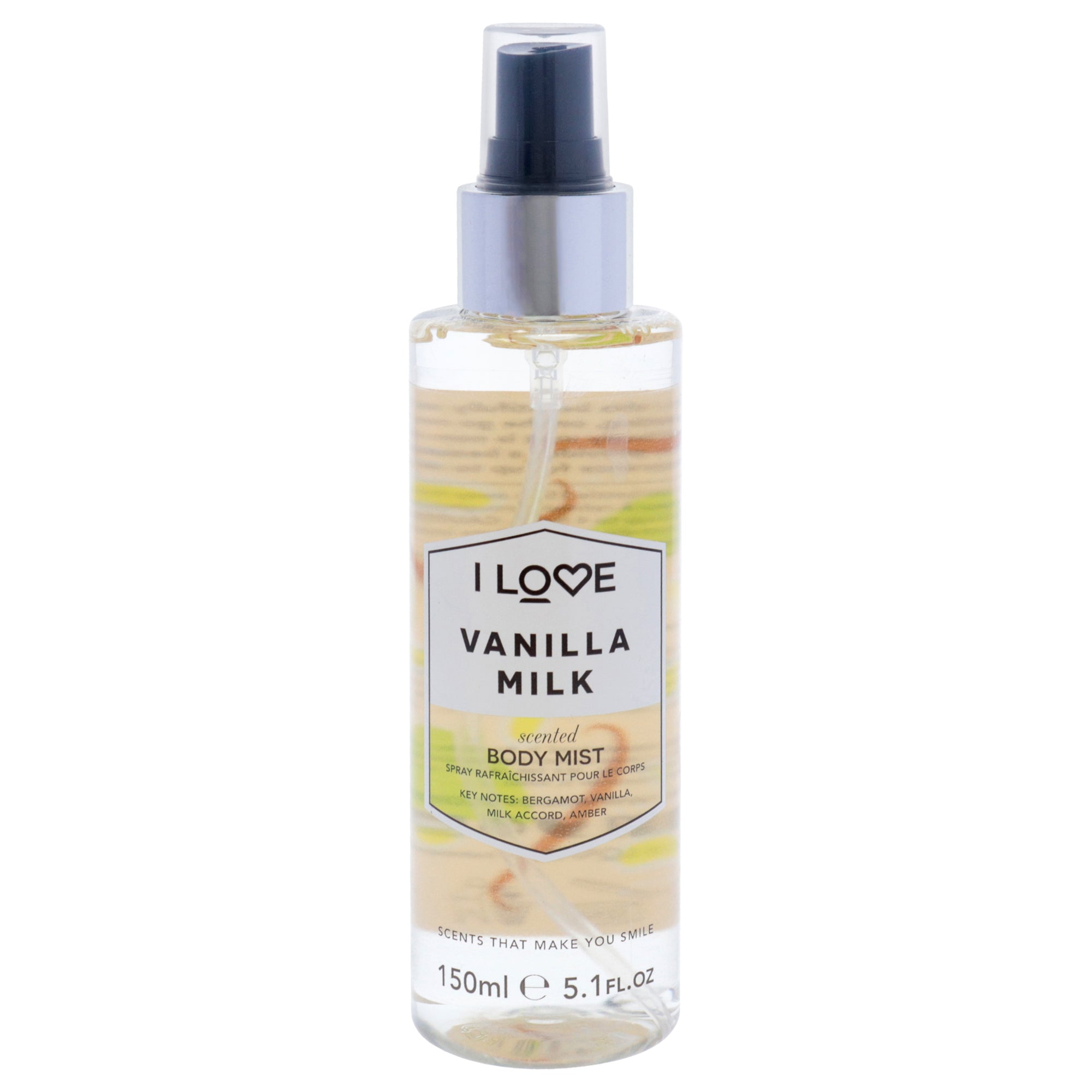 I Love Cosmetics Scented Body Mist - Vanilla Milk -Thefragrancemart.com