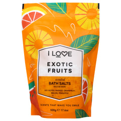 I Love Cosmetics Scented Bath Salts - Exotic Fruit -Thefragrancemart.com