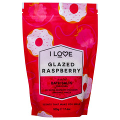 I Love Cosmetics Scented Bath Salts - Glazed Raspberry -Thefragrancemart.com