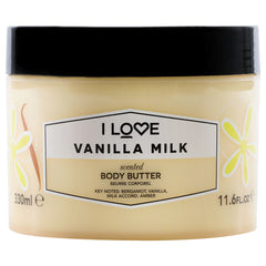 I Love Cosmetics Scented Body Butter - Vanilla Milk -Thefragrancemart.com