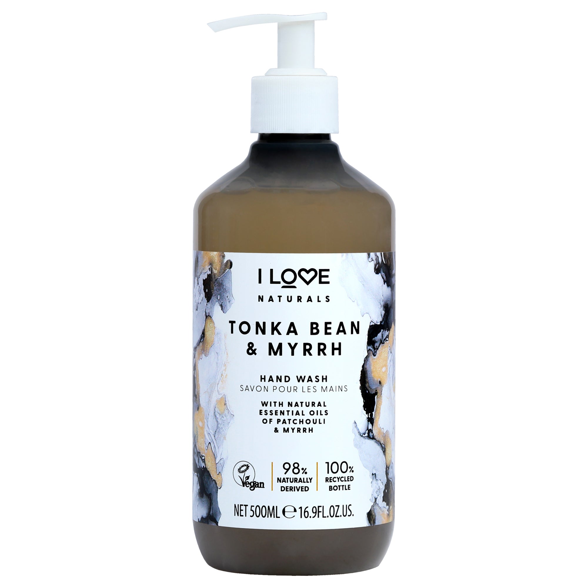 I Love Cosmetics Naturals Hand Wash - Tonka Bean and Myrrh -Thefragrancemart.com