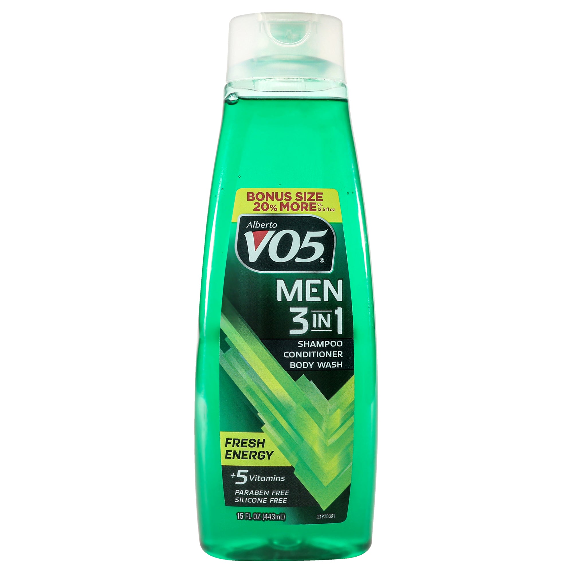 Alberto VO5 3-in-1 Fresh Energy Shampoo Conditioner and Body Wash -Thefragrancemart.com