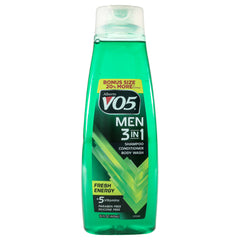 Alberto VO5 3-in-1 Fresh Energy Shampoo Conditioner and Body Wash -Thefragrancemart.com