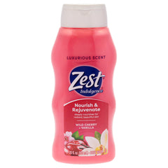 Zest Nourish and Rejuvenate Body Wash - Wild Cherry and Vanilla -Thefragrancemart.com