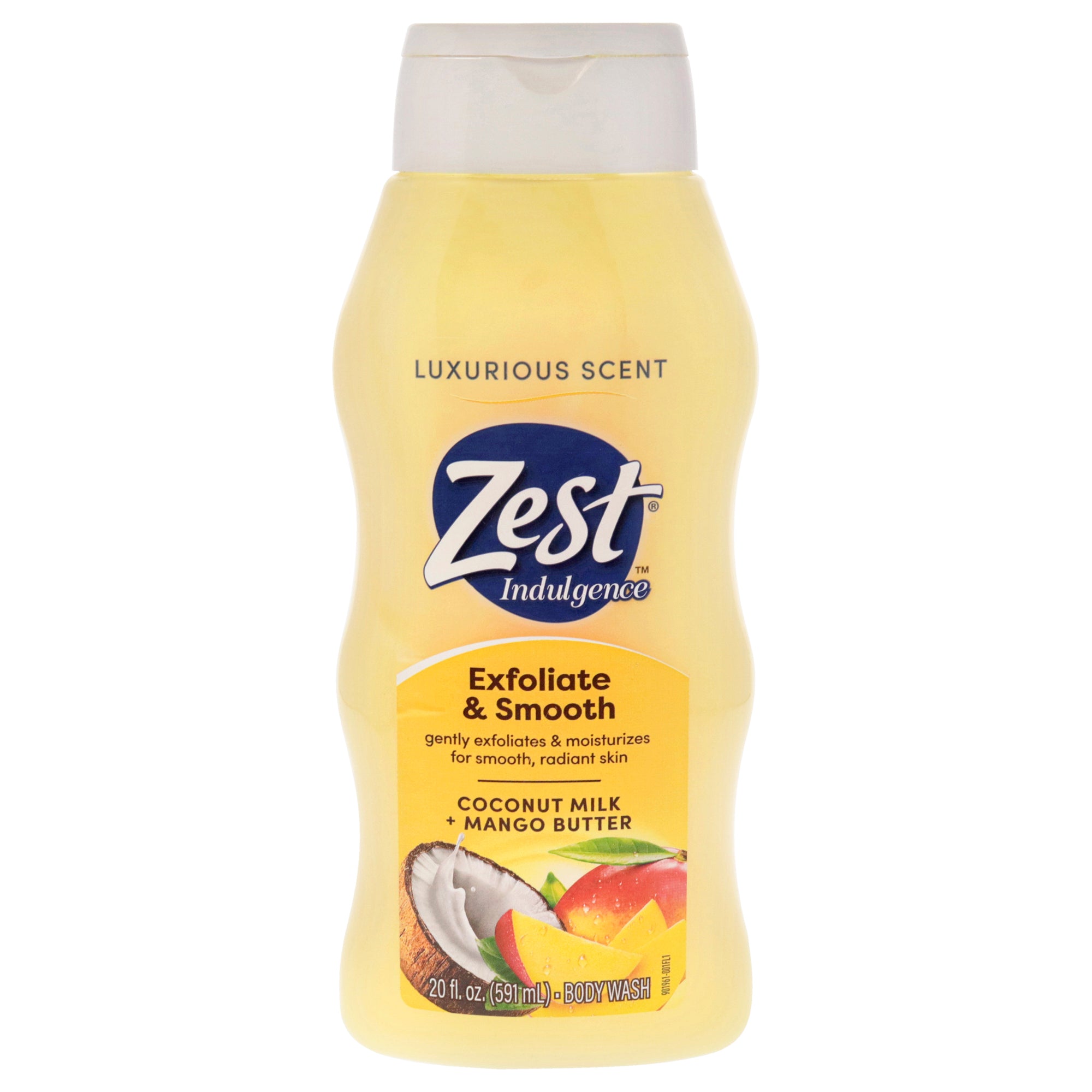Zest Exfoliate and Smooth Body Wash - Coconut Milk and Mango Butter -Thefragrancemart.com