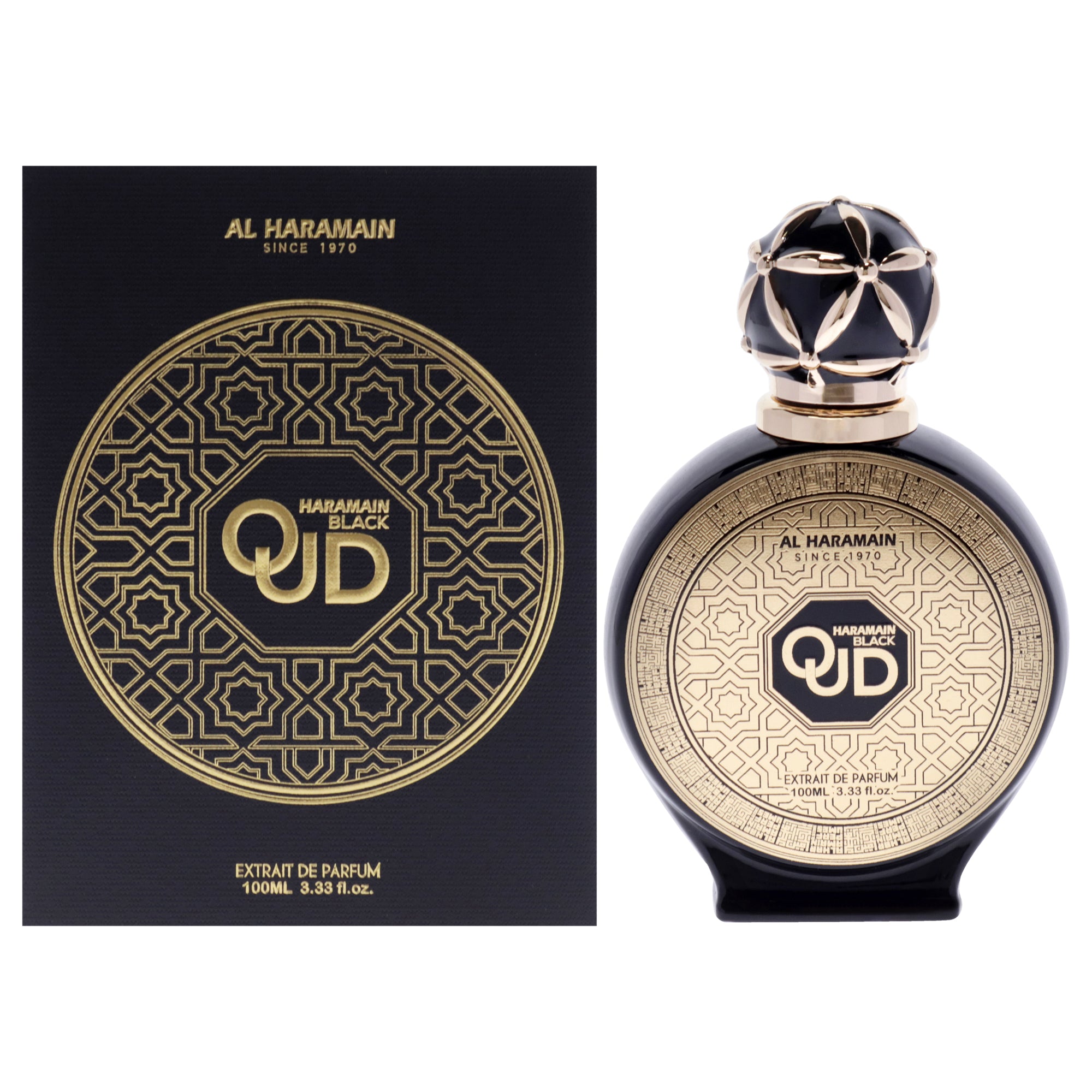 Al Haramain Black Oud Eau De Parfum-Thefragrancemart.com