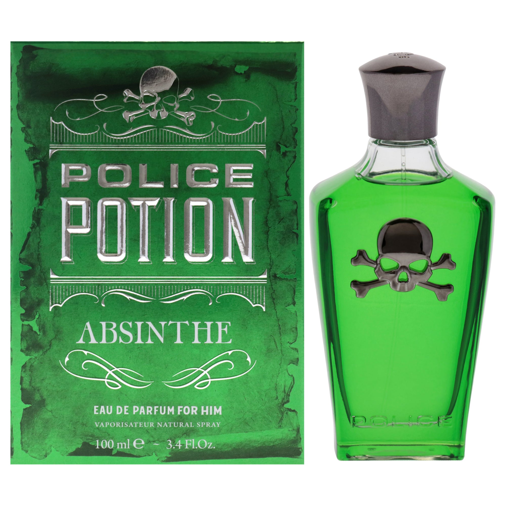 Police Potion Absinthe Eau De Parfum-Thefragrancemart.com