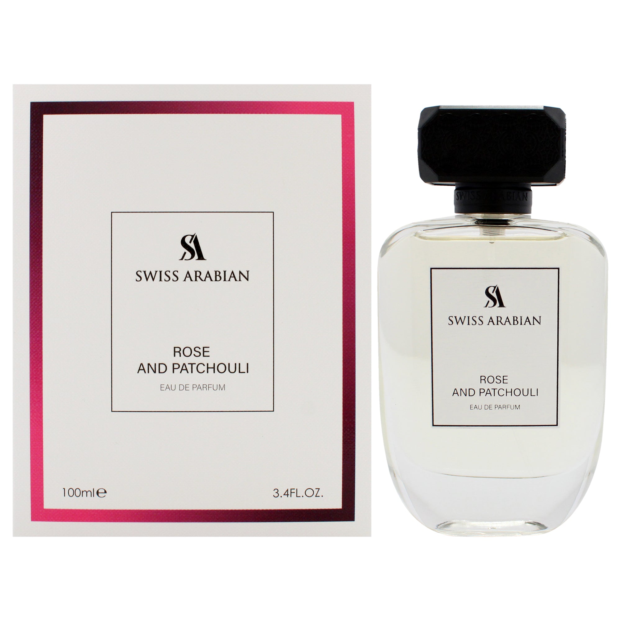 Swiss Arabian Rose and Patchouli Eau De Parfum-Thefragrancemart.com