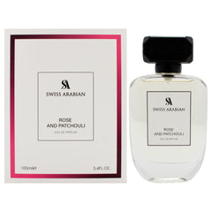 Swiss Arabian Rose and Patchouli Eau De Parfum-Thefragrancemart.com