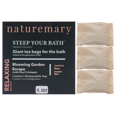 Naturemary Relaxing Steep Your Bath Blooming Garden Escape - Jasmine Rose -Thefragrancemart.com