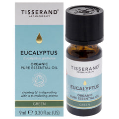 Tisserand Organic Pure Essential Oil - Eucalyptus -Thefragrancemart.com