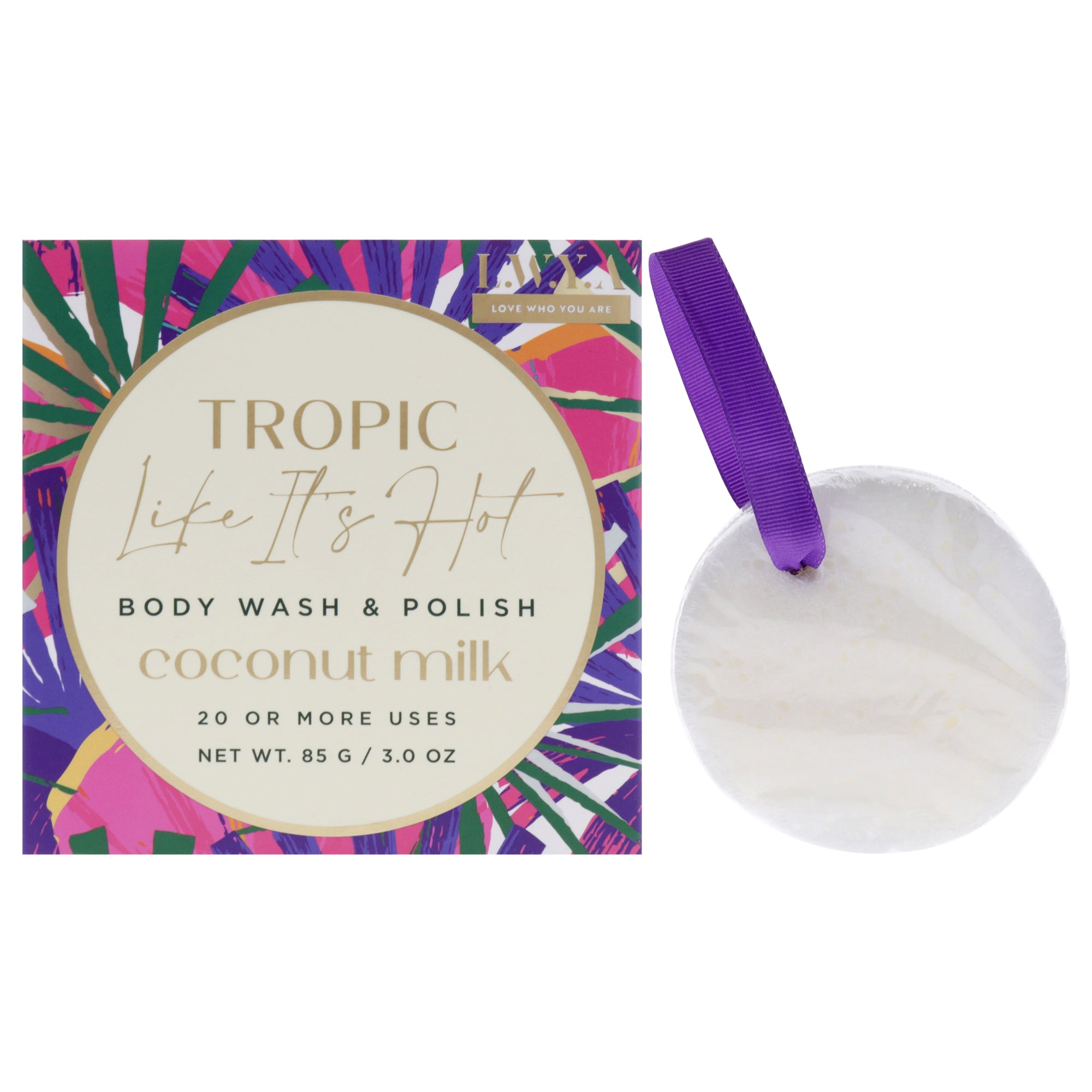 LWYA Body Wash and Polish - Coconut Milk -Thefragrancemart.com