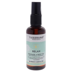 Tisserand Massage and Body Oil - Relax -Thefragrancemart.com
