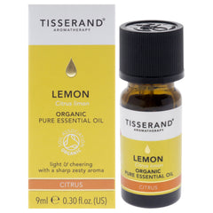 Tisserand Organic Pure Essential Oil - Lemon -Thefragrancemart.com