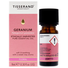 Tisserand Ethically Harvested Pure Essential Oil - Geranium -Thefragrancemart.com
