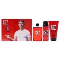Cristiano Ronaldo CR7 3 Pc Gift Set-Thefragrancemart.com