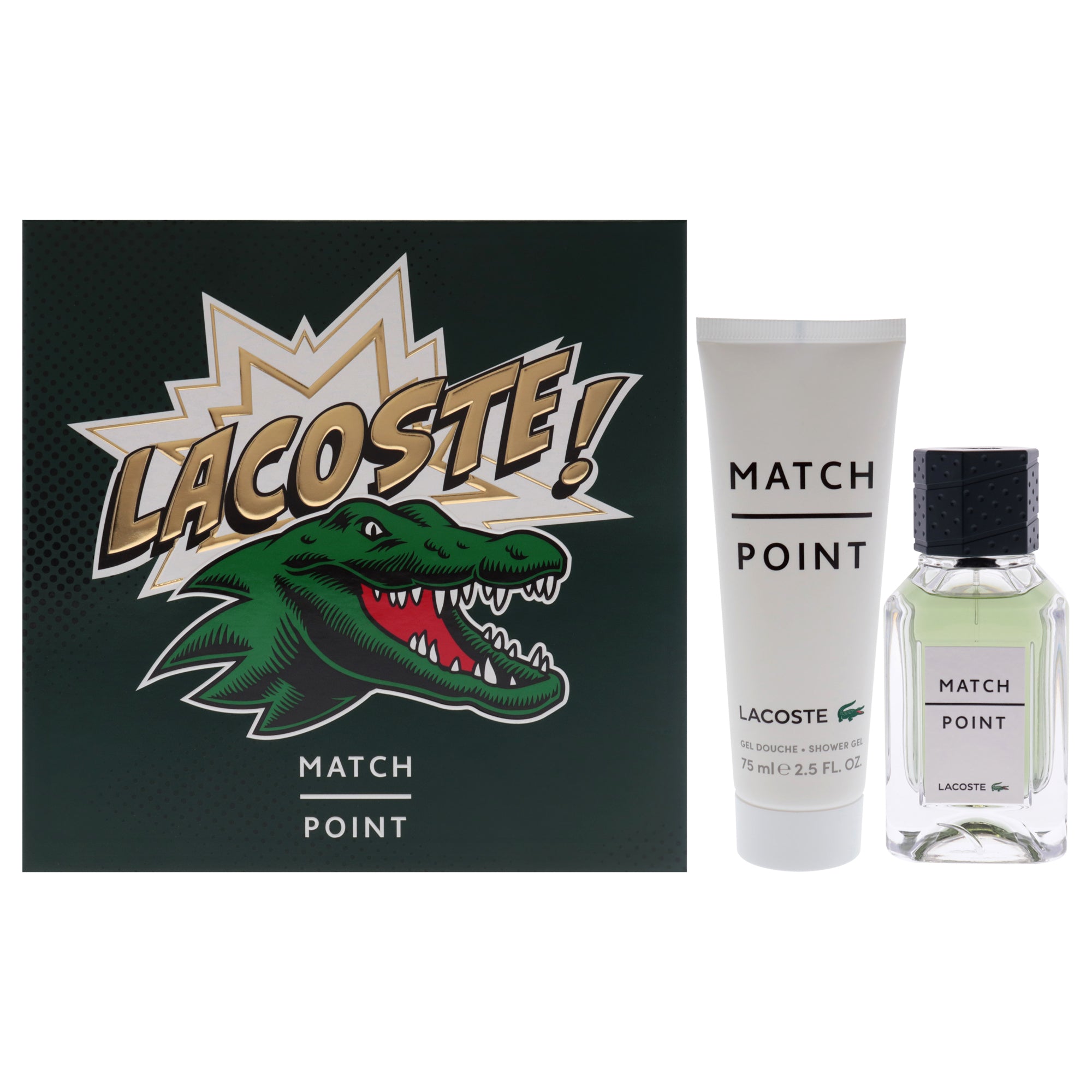Lacoste Match Point 2 Pc Gift Set-Thefragrancemart.com