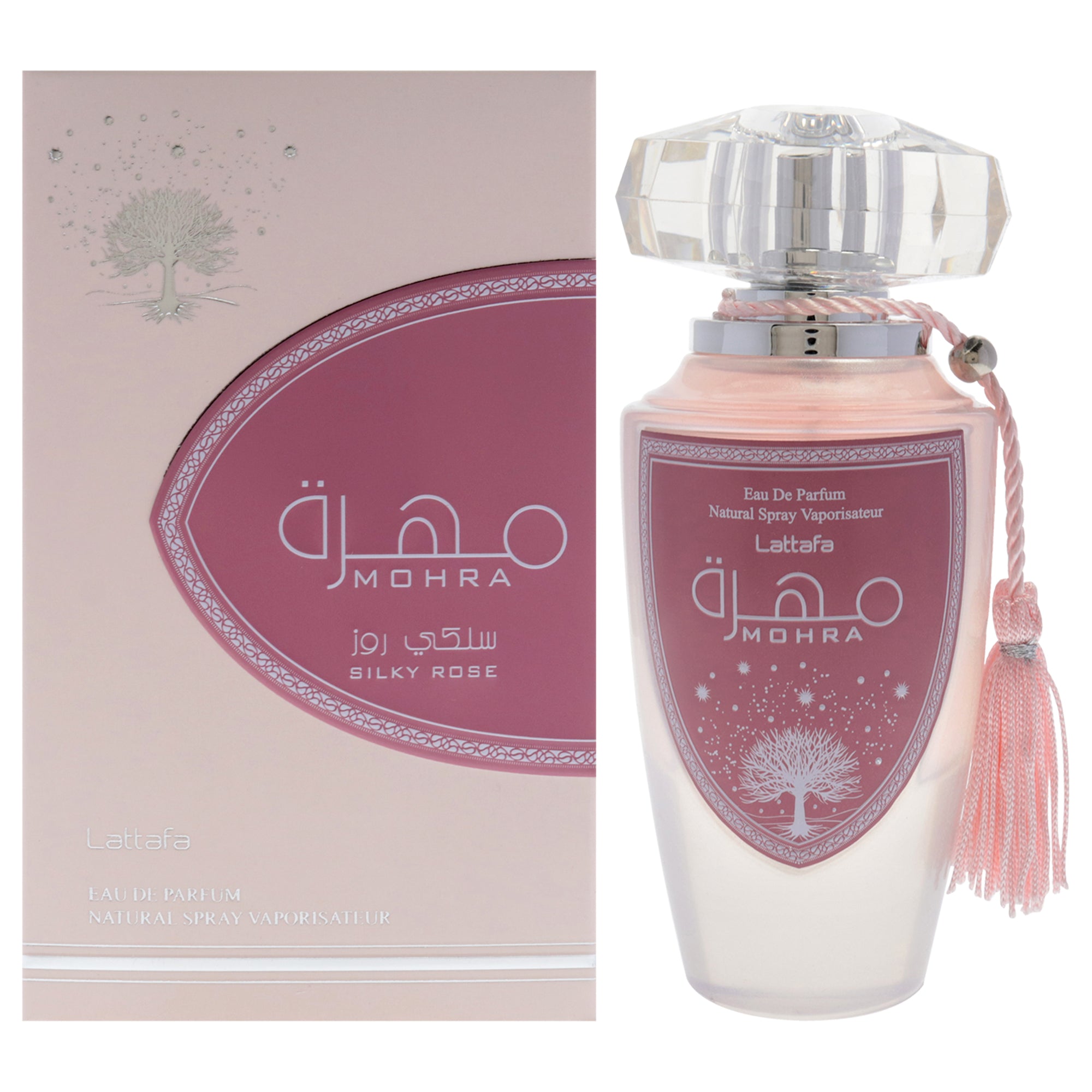 Lattafa Mohra Silky Rose Eau De Parfum-Thefragrancemart.com