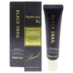 FarmStay Black Snail Premium Rolling Eye Serum -Thefragrancemart.com