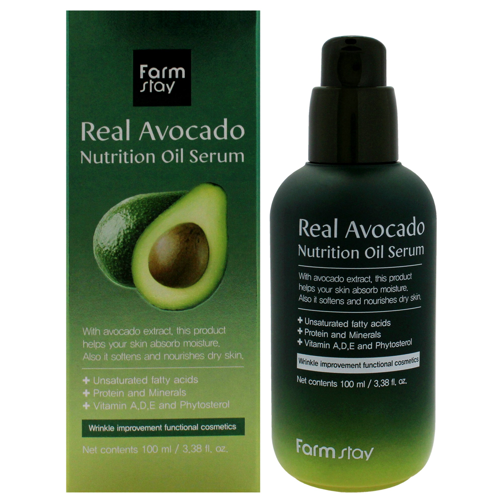 FarmStay Real Avocado Nutrition Oil Serum -Thefragrancemart.com