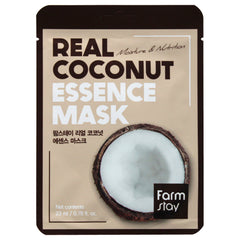 FarmStay Essence Mask - Real Coconut -Thefragrancemart.com