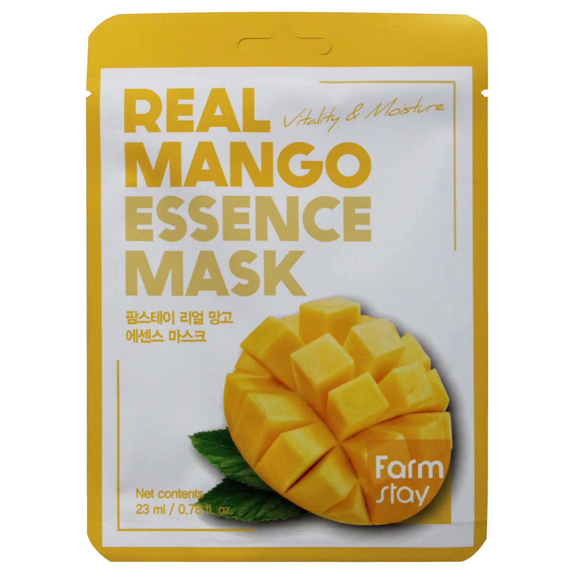 FarmStay Essence Mask - Real Mango -Thefragrancemart.com