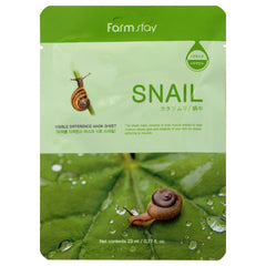 FarmStay Visible Difference Mask Sheet - Snail -Thefragrancemart.com